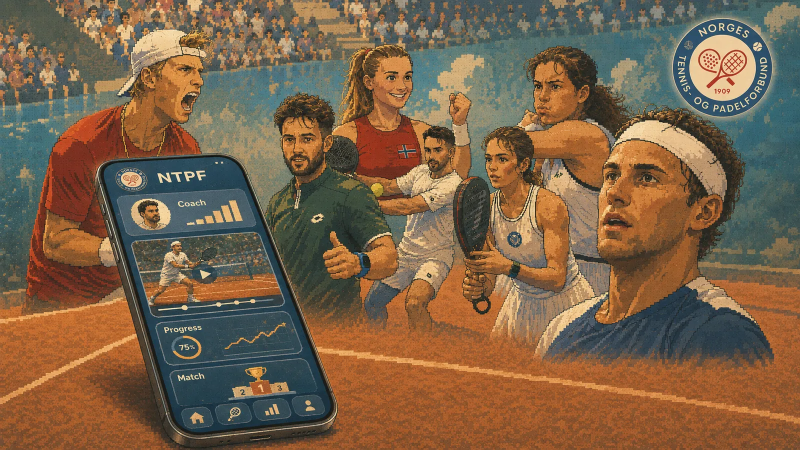 Norwegian Tennis and Padel Federation creative